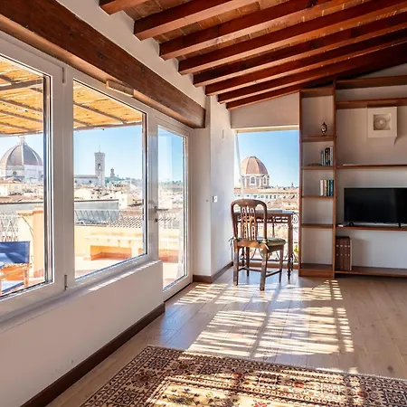 Apartment Brunelleschi Terrace Fantastic View In Spacious Flat Florenz