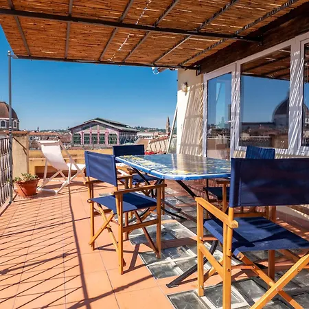 아파트 Brunelleschi Terrace Fantastic View In Spacious Flat *